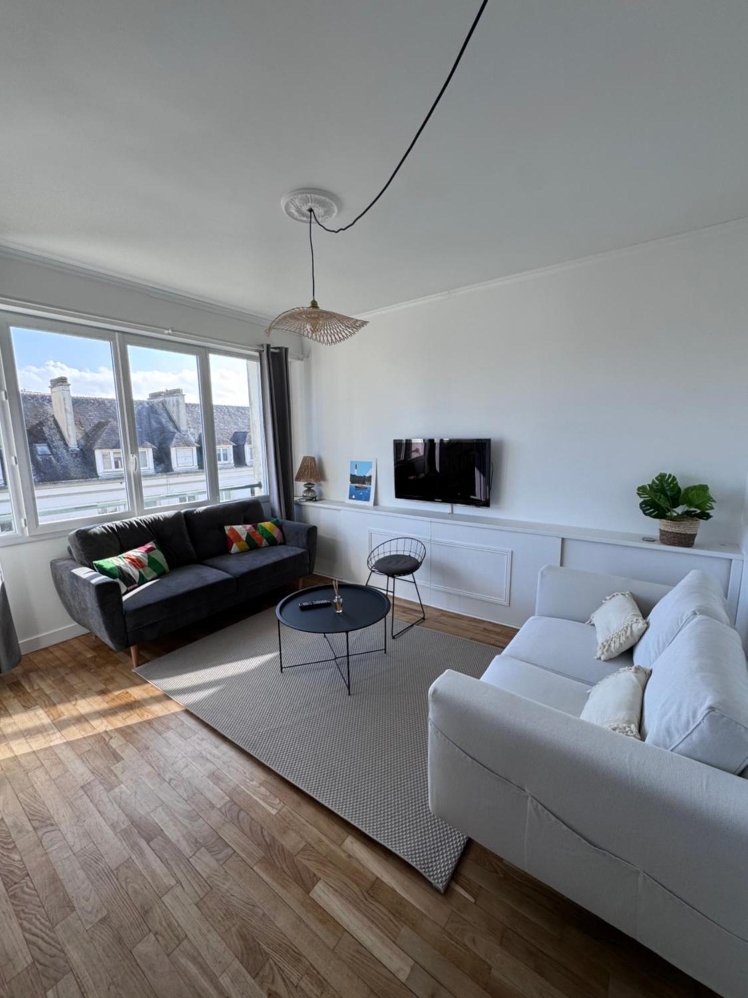 Charmant Appartement T3 Avec Balcon, Centre-Ville Lorient Ngoại thất bức ảnh